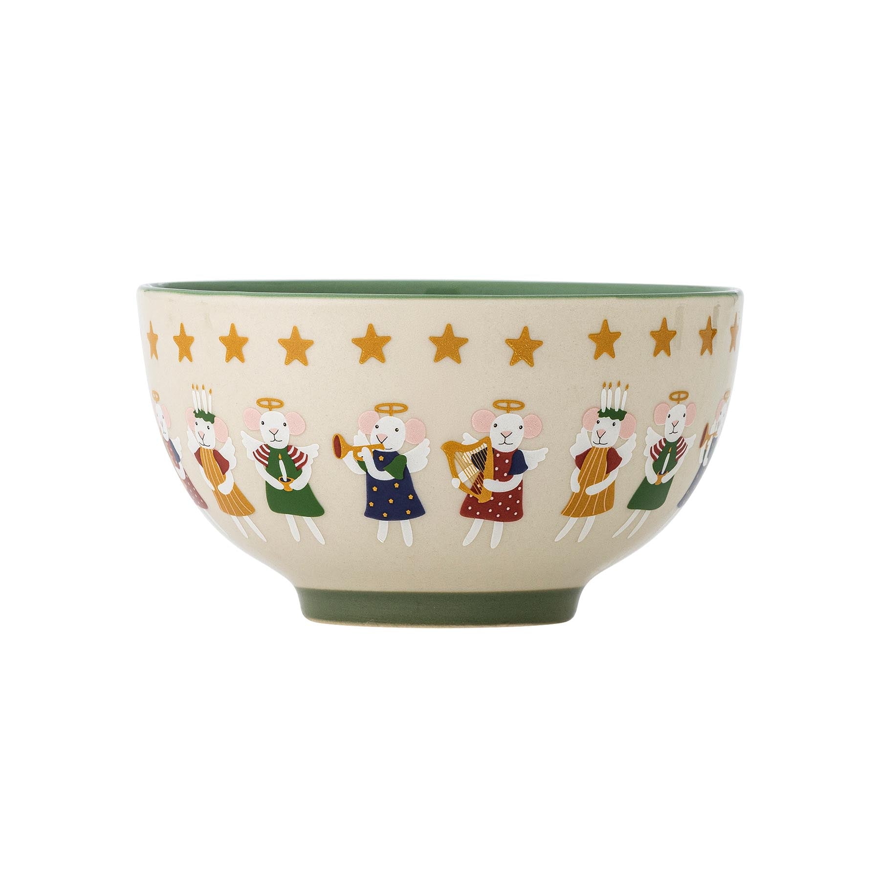 Peo Schale, Natur, Steingut in Nature präsentiert im Onlineshop von KAQTU Design AG. Schale ist von Bloomingville