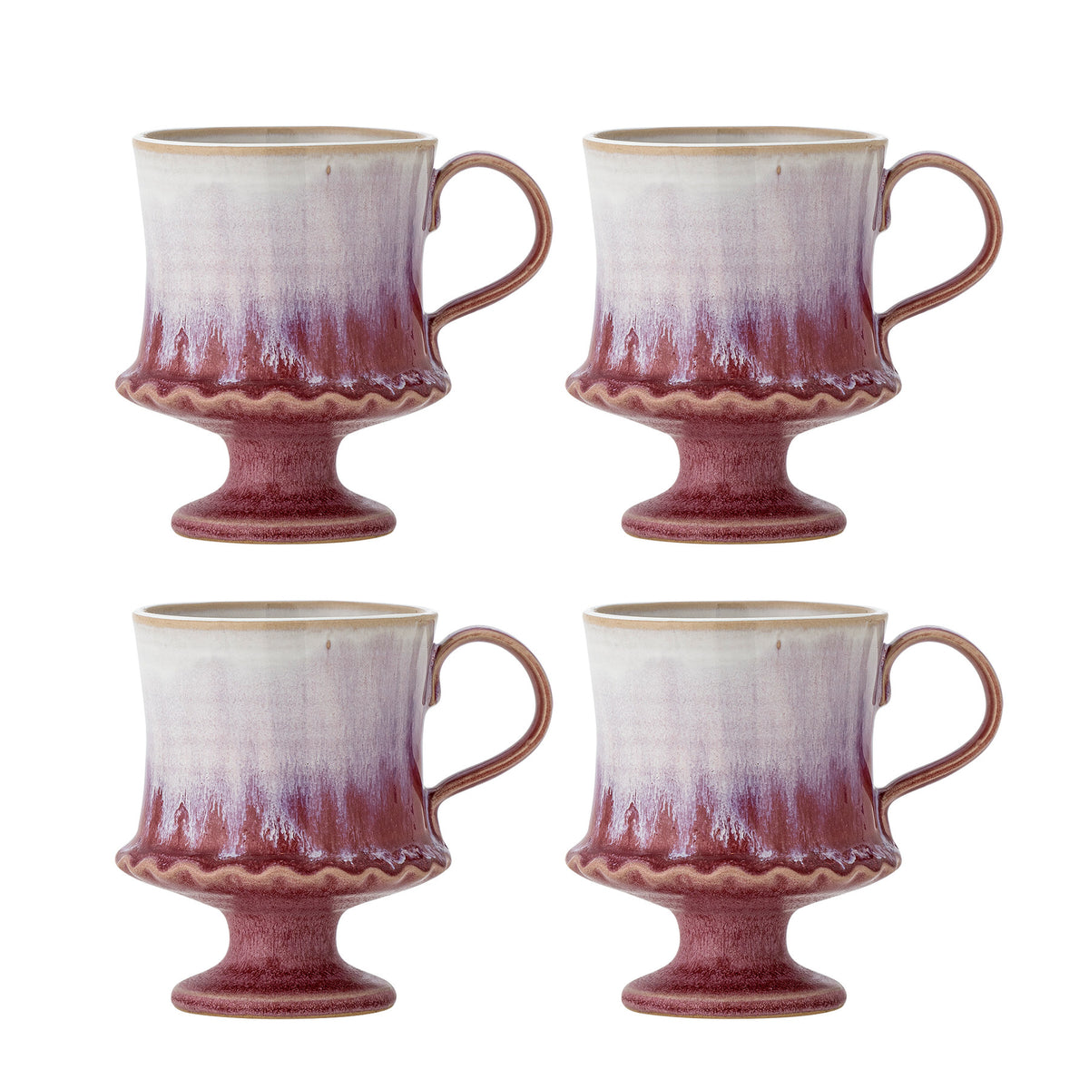 Odile Becher, Rose, Steingut in Rose präsentiert im Onlineshop von KAQTU Design AG. Tasse ist von Creative Collection