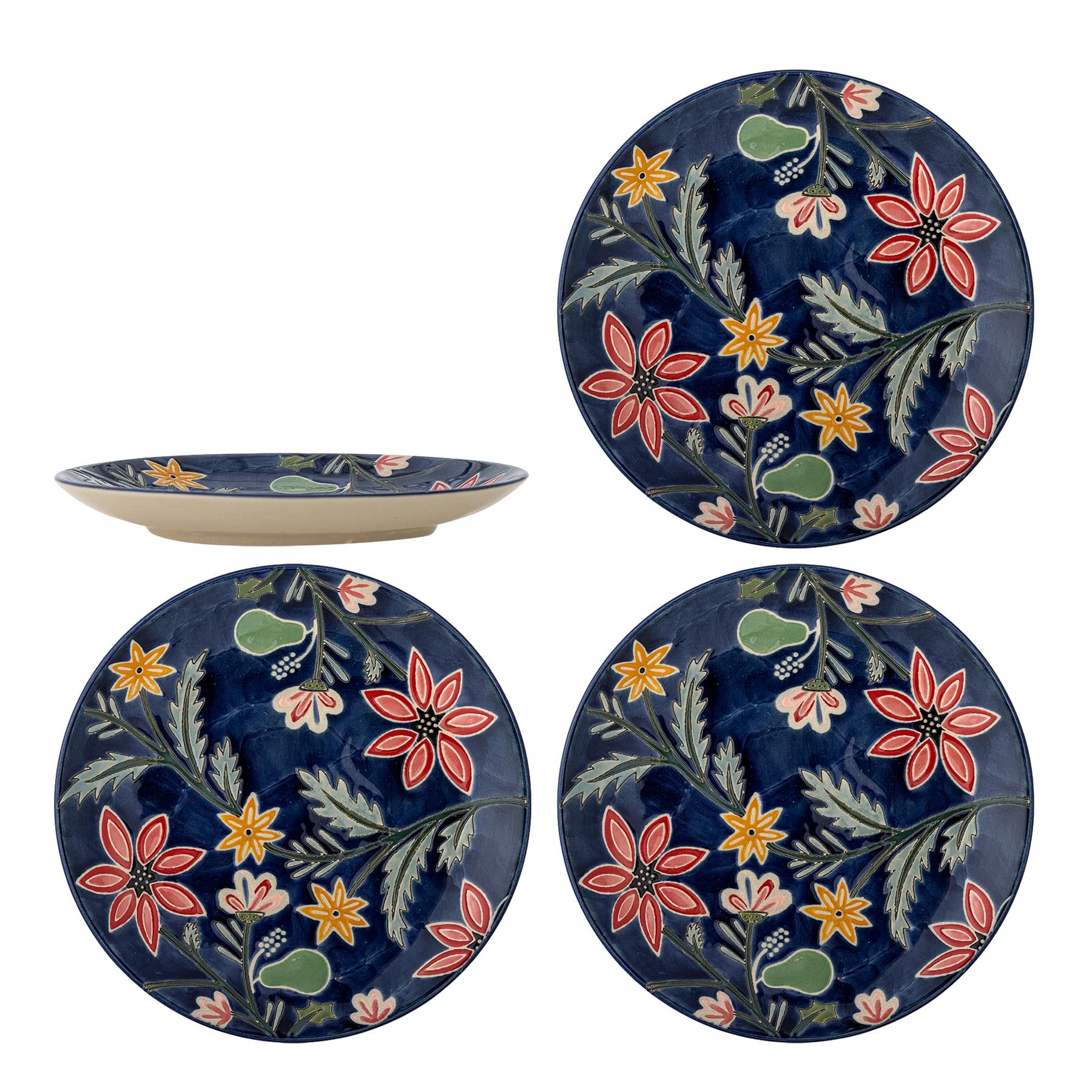 Meredith Teller, Bunt, Steingut in Multi präsentiert im Onlineshop von KAQTU Design AG. Teller ist von Creative Collection
