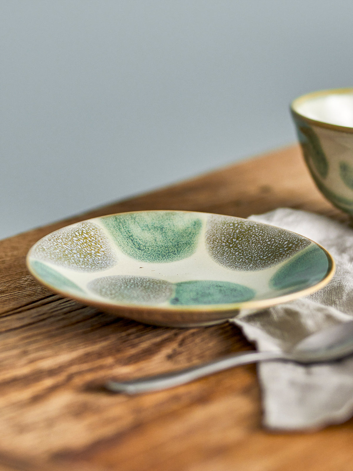 Bethany Teller, Bunt, Steingut in Multi präsentiert im Onlineshop von KAQTU Design AG. Teller ist von Creative Collection