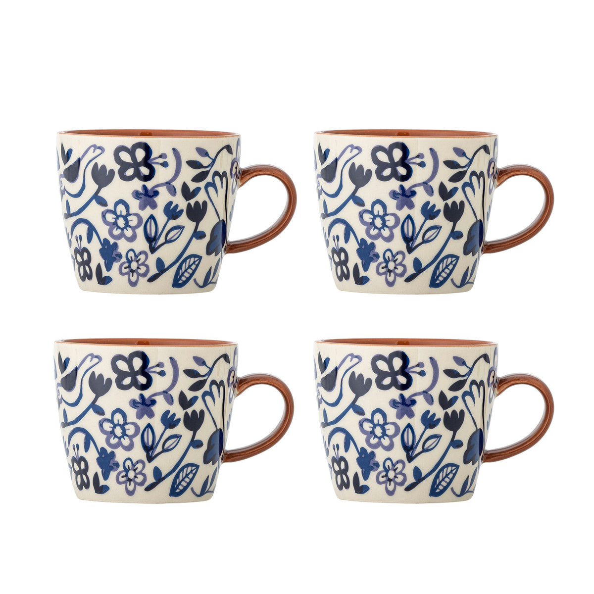Figuria Becher, Bunt, Steingut in Multi präsentiert im Onlineshop von KAQTU Design AG. Tasse ist von Bloomingville