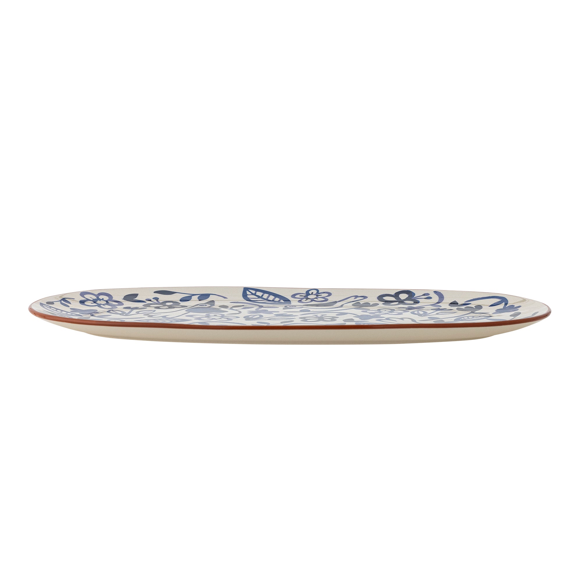 Figuria Servierplatte, Bunt, Steingut in Multi präsentiert im Onlineshop von KAQTU Design AG. Käsezubehör ist von Bloomingville