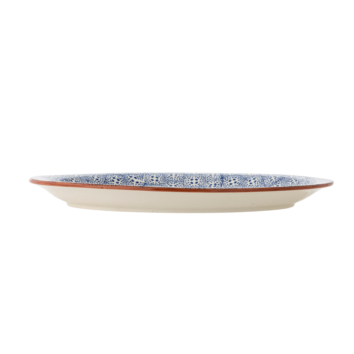 Karine Servierplatte, Blau, Steingut in Blue präsentiert im Onlineshop von KAQTU Design AG. Servierplatten ist von Bloomingville