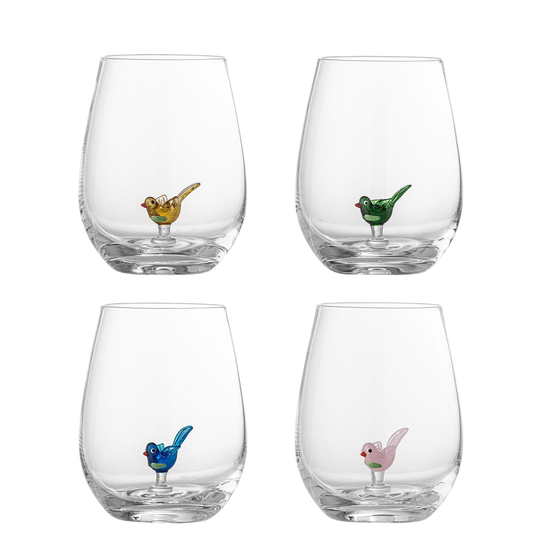 Misa Trinkglas, Multipack, Bunt, Glas in Multi präsentiert im Onlineshop von KAQTU Design AG. Glas ist von Bloomingville