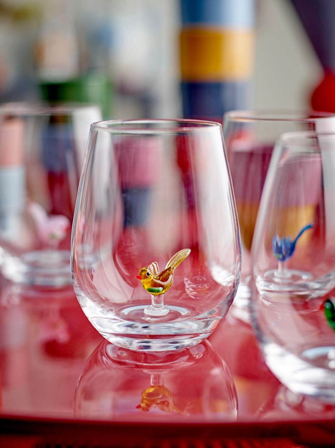 Misa Trinkglas, Multipack, Bunt, Glas in Multi präsentiert im Onlineshop von KAQTU Design AG. Glas ist von Bloomingville