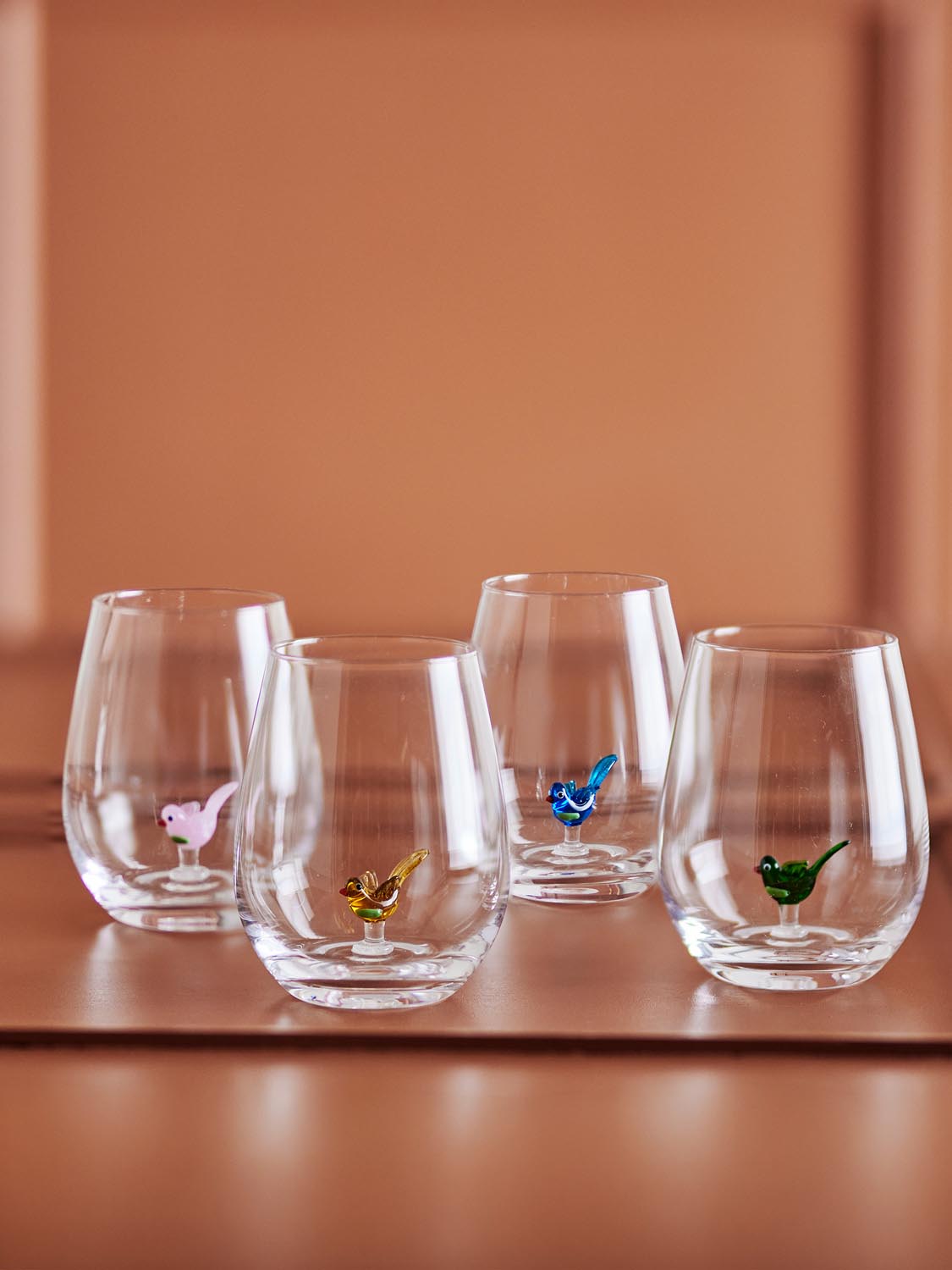 Misa Trinkglas, Multipack, Bunt, Glas in Multi präsentiert im Onlineshop von KAQTU Design AG. Glas ist von Bloomingville