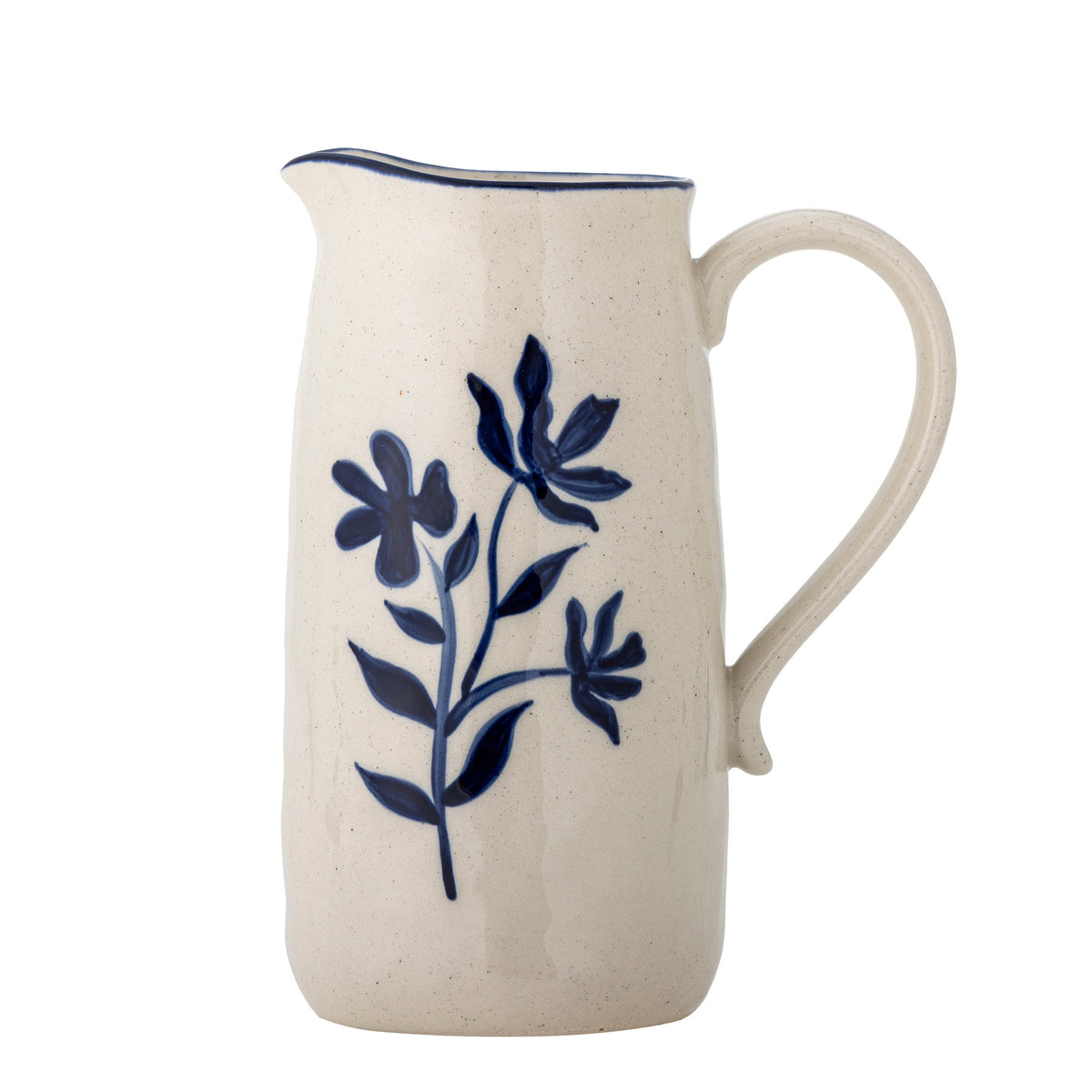 Eimy Krug, Blau, Steingut in Blue präsentiert im Onlineshop von KAQTU Design AG. Kanne ist von Creative Collection