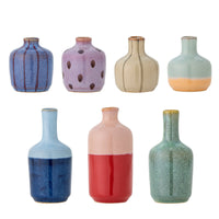 Maien Vase, Bunt, Steingut