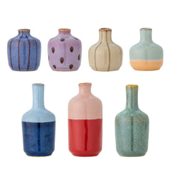 Maien Vase, Bunt, Steingut
