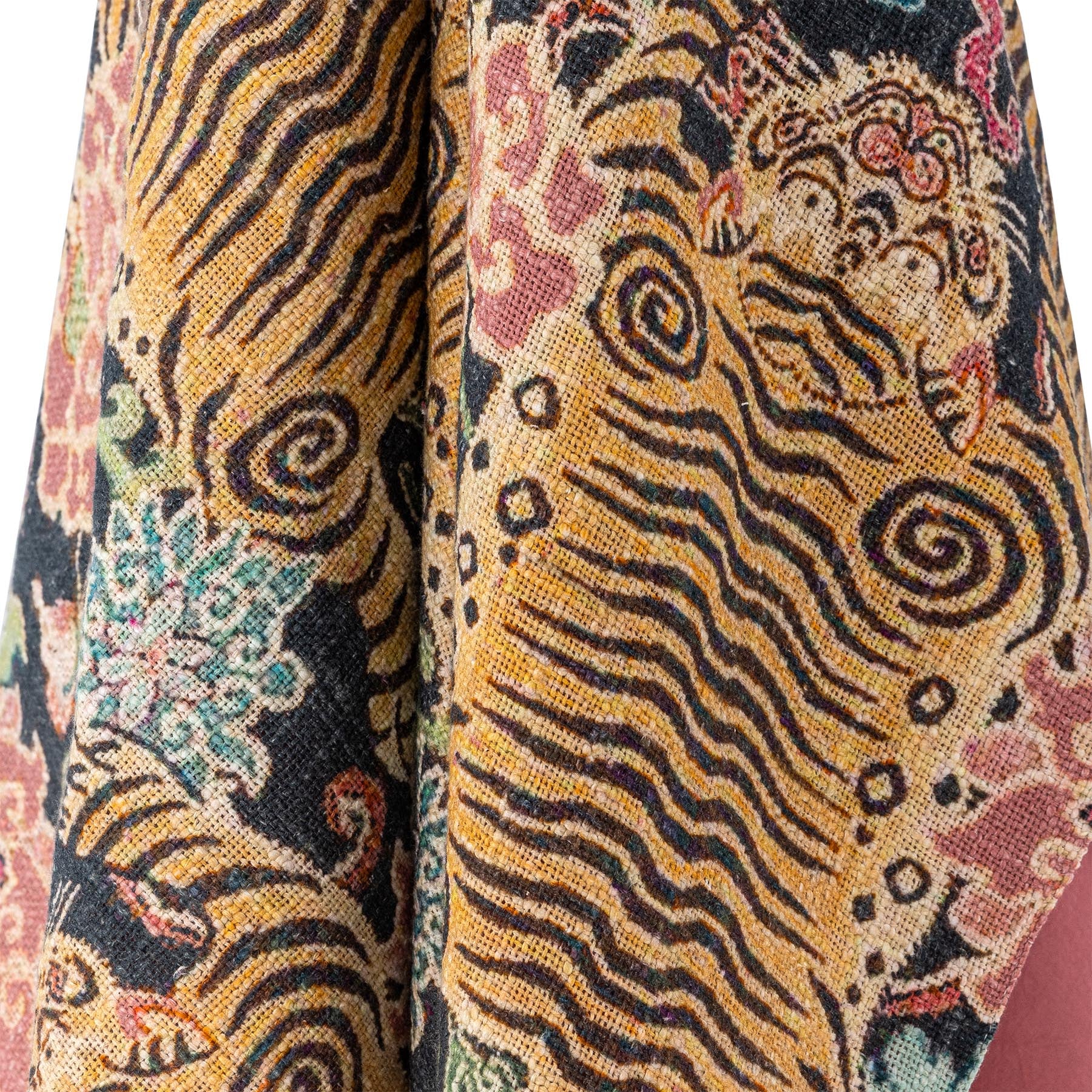 Lester Decke, Bunt, Baumwolle in Multi präsentiert im Onlineshop von KAQTU Design AG. Bettüberwurf ist von Creative Collection
