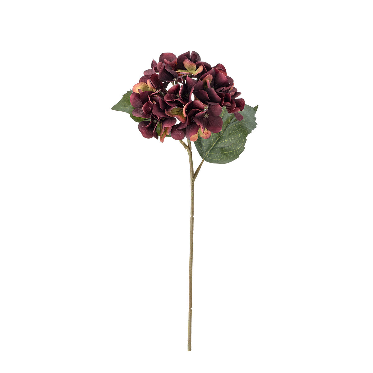 Hydrangea Stiel, Violett, Künstliche Blumen in Purple präsentiert im Onlineshop von KAQTU Design AG. Kunstpflanze ist von Bloomingville