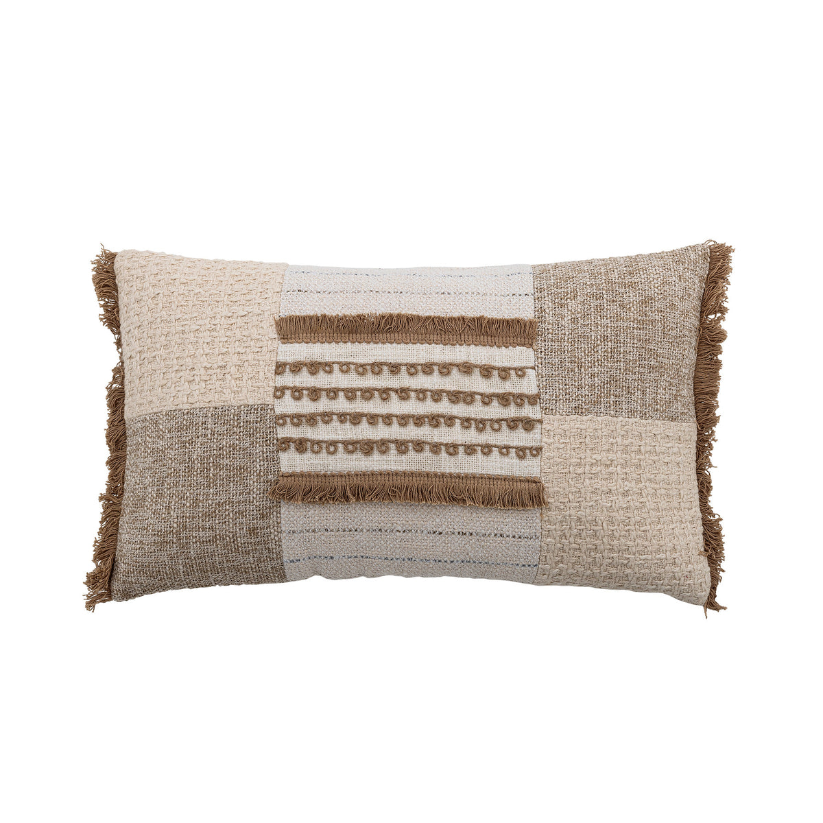 Cinta Kissen, Natur, Baumwolle OEKO-TEX® in Nature präsentiert im Onlineshop von KAQTU Design AG. Deko Kissenbezug ist von Bloomingville