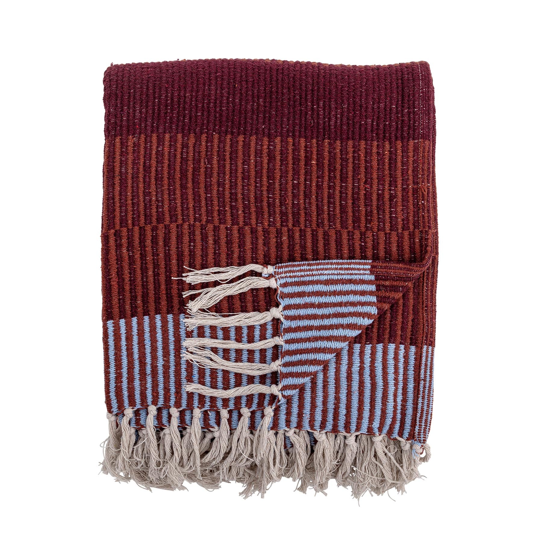 Isnel Decke, Bunt, Recycelte Baumwolle in Multi präsentiert im Onlineshop von KAQTU Design AG. Bettüberwurf ist von Creative Collection