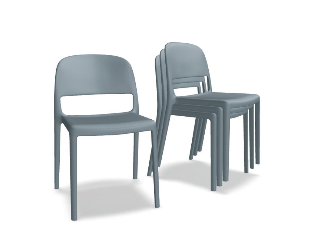 Blendy BND01 - Stuhl in Gelb präsentiert im Onlineshop von KAQTU Design AG. Gartenstuhl ist von Mdd