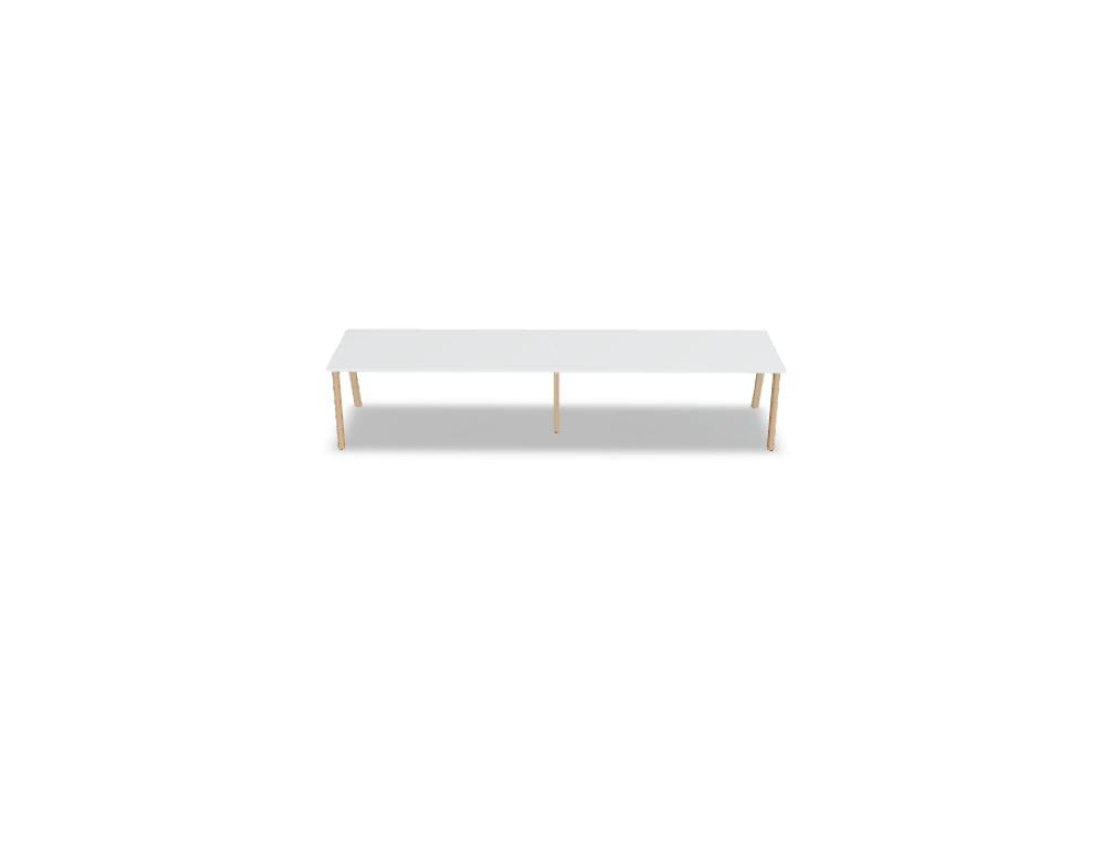Ogi B BOB050E2 - Schreibtisch in Weiss Pastell präsentiert im Onlineshop von KAQTU Design AG. Schreibtisch ist von Mdd