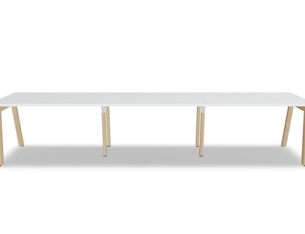 Ogi B BOB220 - Schreibtisch in Weiss Pastell präsentiert im Onlineshop von KAQTU Design AG. Schreibtisch ist von Mdd