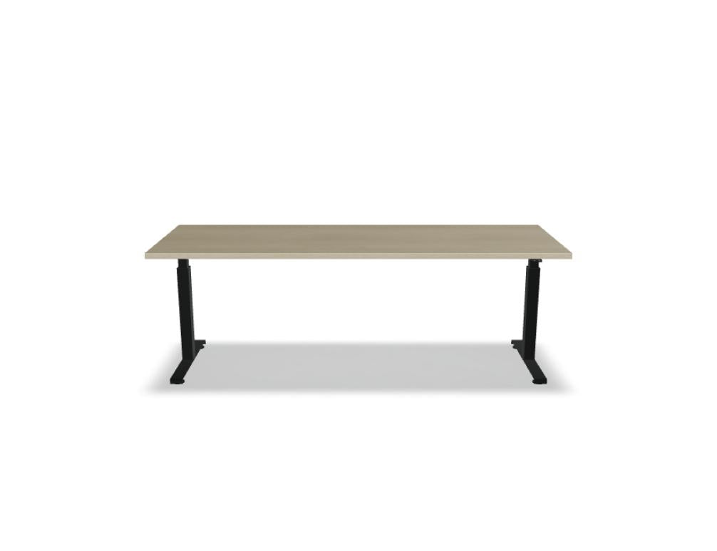 Ogi Drive  BOD607 - Schreibtisch elektrisch höhenverstellbar, zweimotoriges Gestell in Honigeiche präsentiert im Onlineshop von KAQTU Design AG. Schreibtisch ist von Mdd