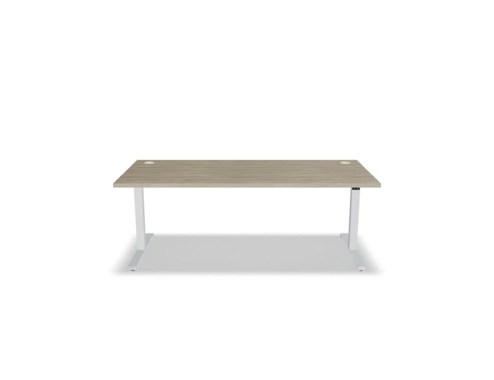 Ogi Drive  BOD68 - Schreibtisch elektrisch höhenverstellbar, zweimotoriges Gestell in Honigeiche präsentiert im Onlineshop von KAQTU Design AG. Schreibtisch ist von Mdd