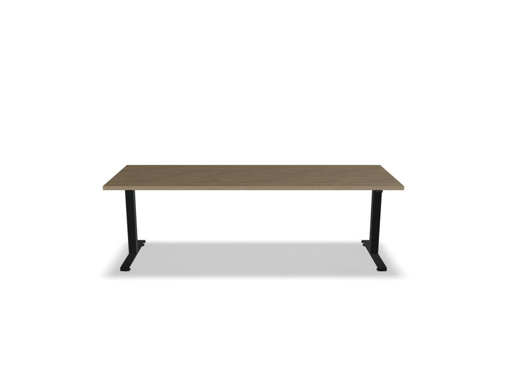Ogi Drive  BOD707 - Schreibtisch elektrisch höhenverstellbar, zweimotoriges Gestell in Honigeiche präsentiert im Onlineshop von KAQTU Design AG. Schreibtisch ist von Mdd