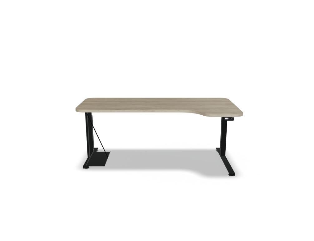 Ogi Drive  BODKZ587 - Schreibtisch elektrisch höhenverstellbar, zweimotoriges Gestell in Honigeiche präsentiert im Onlineshop von KAQTU Design AG. Schreibtisch ist von Mdd