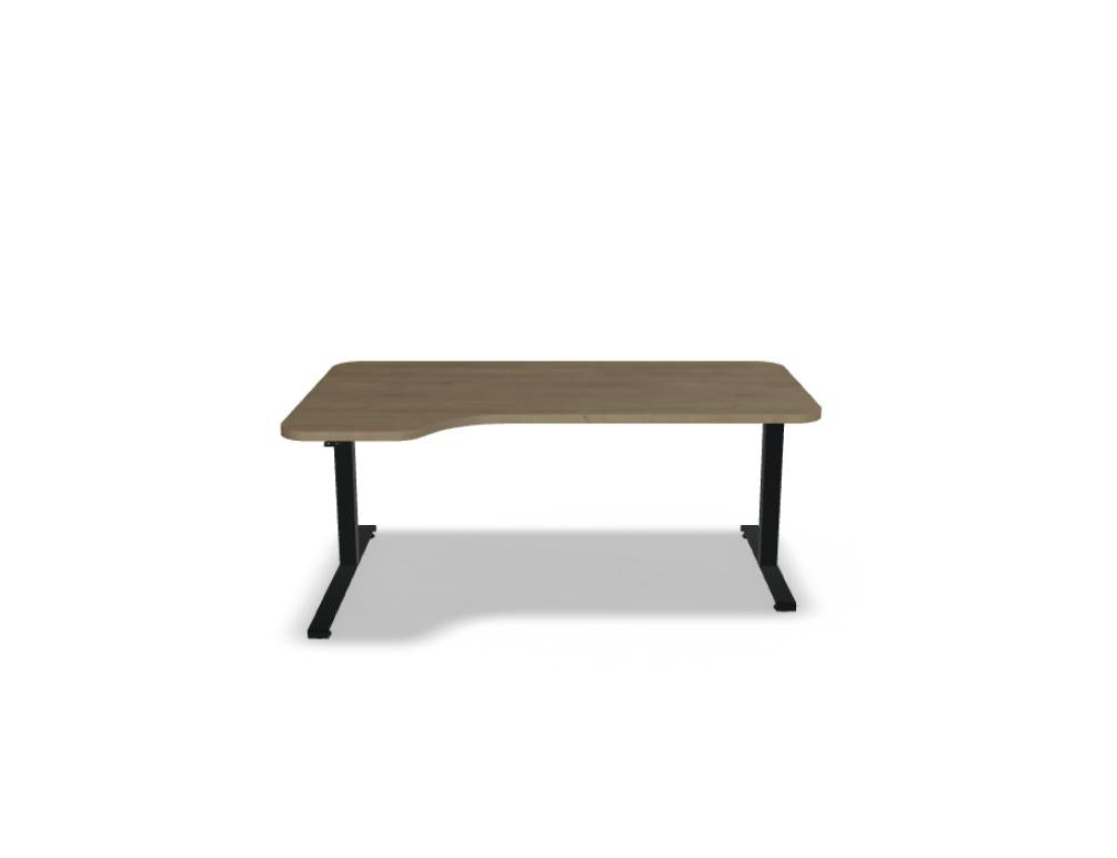 Ogi Drive  BODKZ66 - Schreibtisch elektrisch höhenverstellbar, zweimotoriges Gestell in Honigeiche präsentiert im Onlineshop von KAQTU Design AG. Schreibtisch ist von Mdd