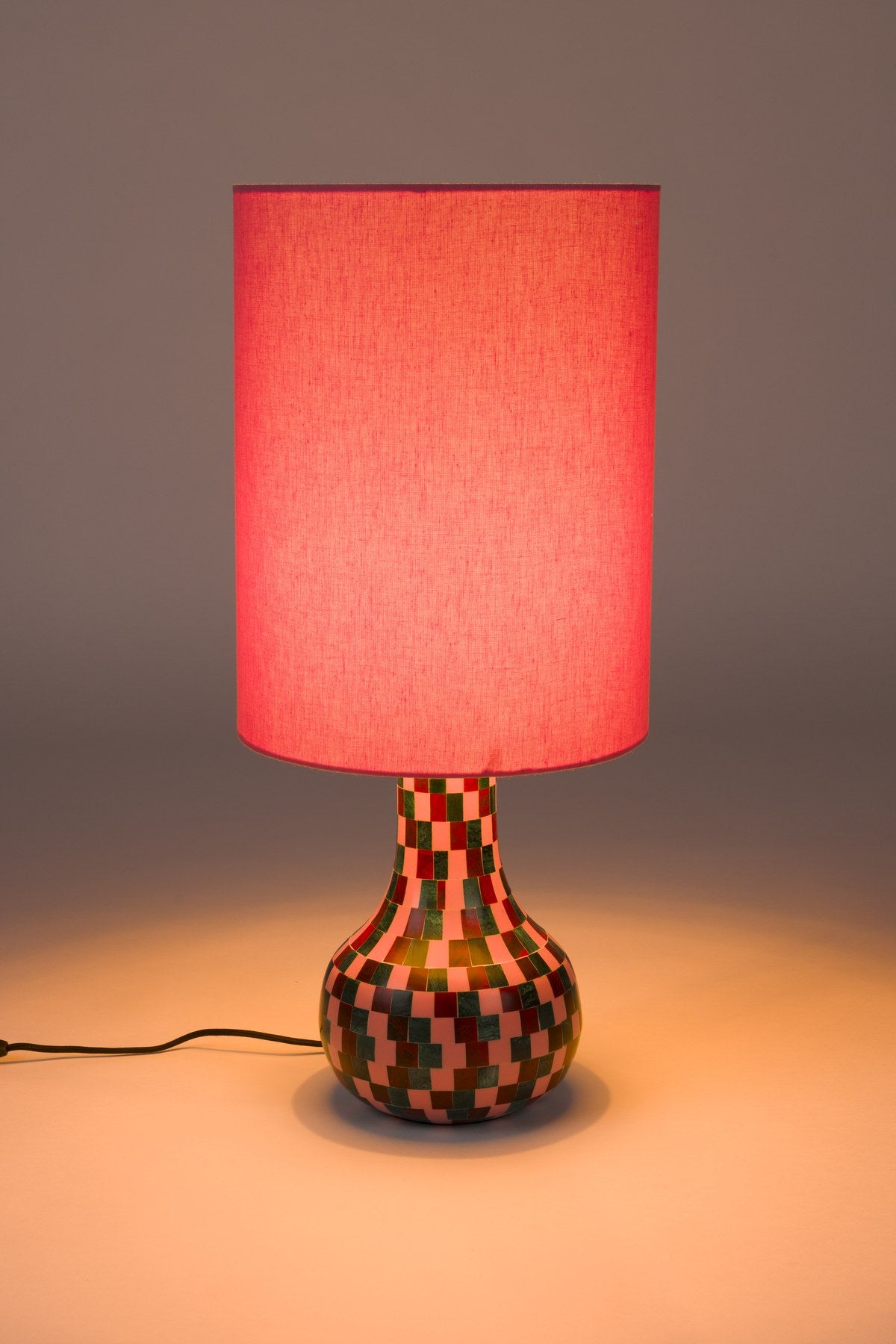 N'ayez pas peur de la couleur - Lampe de table rose