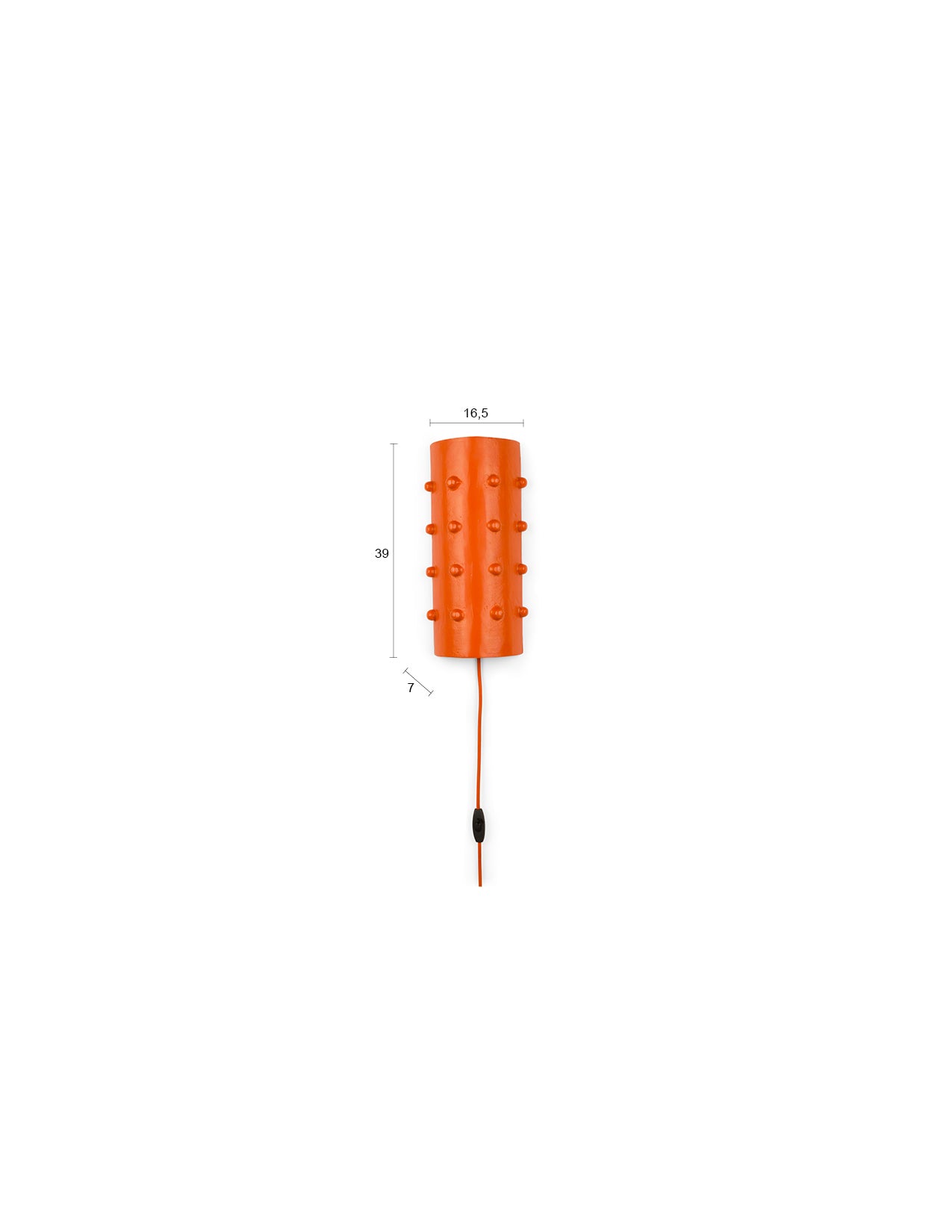Setzen Sie mit der Pinch Me Wandleuchte von Bold Monkey einen stilvollen Akzent. Ihr originelles Kaktus-Design bringt Farbe und Charakter in jeden Raum.