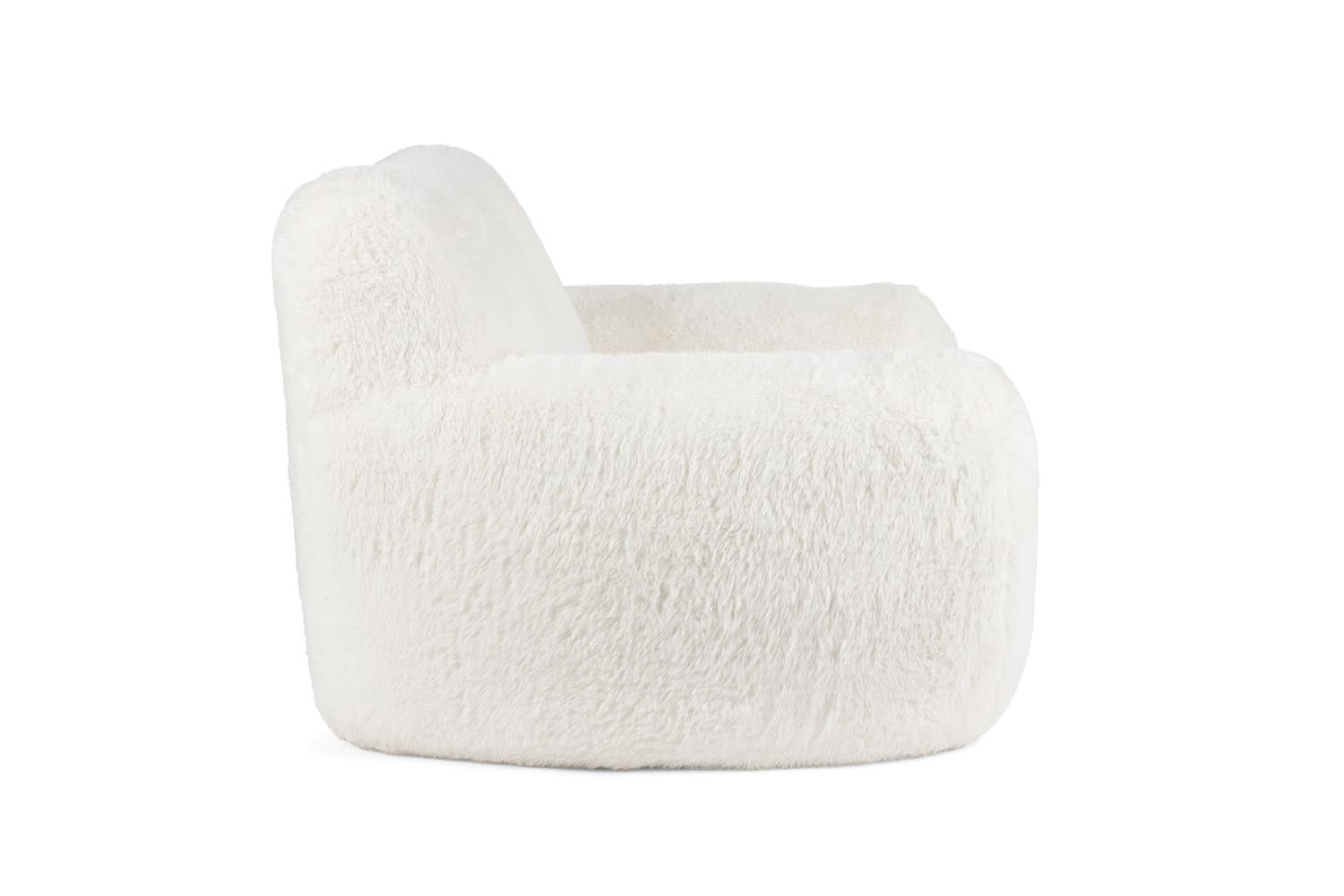 Lounge Stuhl Cuddle the Yeti in Offwhite präsentiert im Onlineshop von KAQTU Design AG. Sessel ist von Bold Monkey