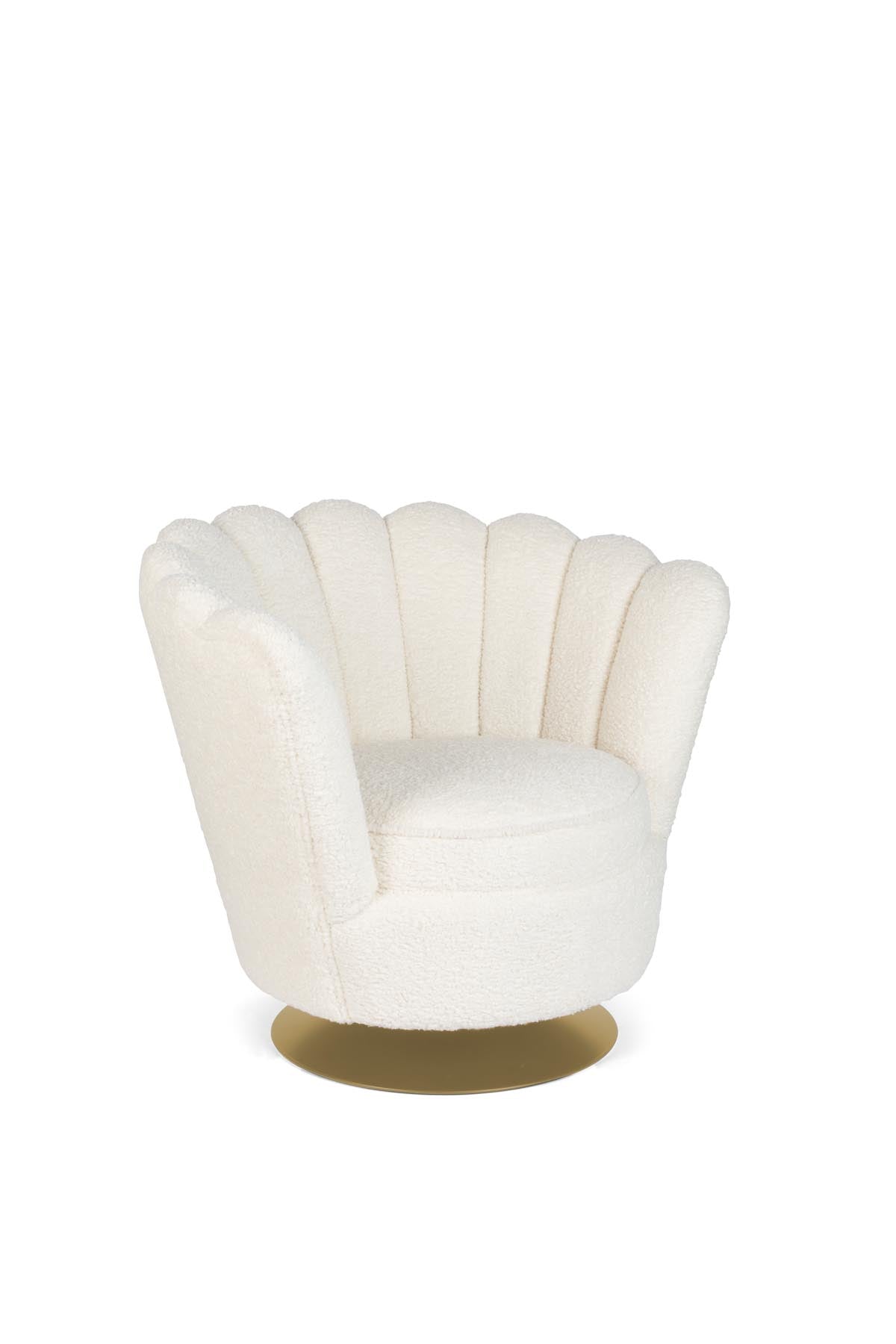 MOTHER OF ALL SHELLS Loungesessel in Weiss präsentiert im Onlineshop von KAQTU Design AG. Sessel ist von Bold Monkey