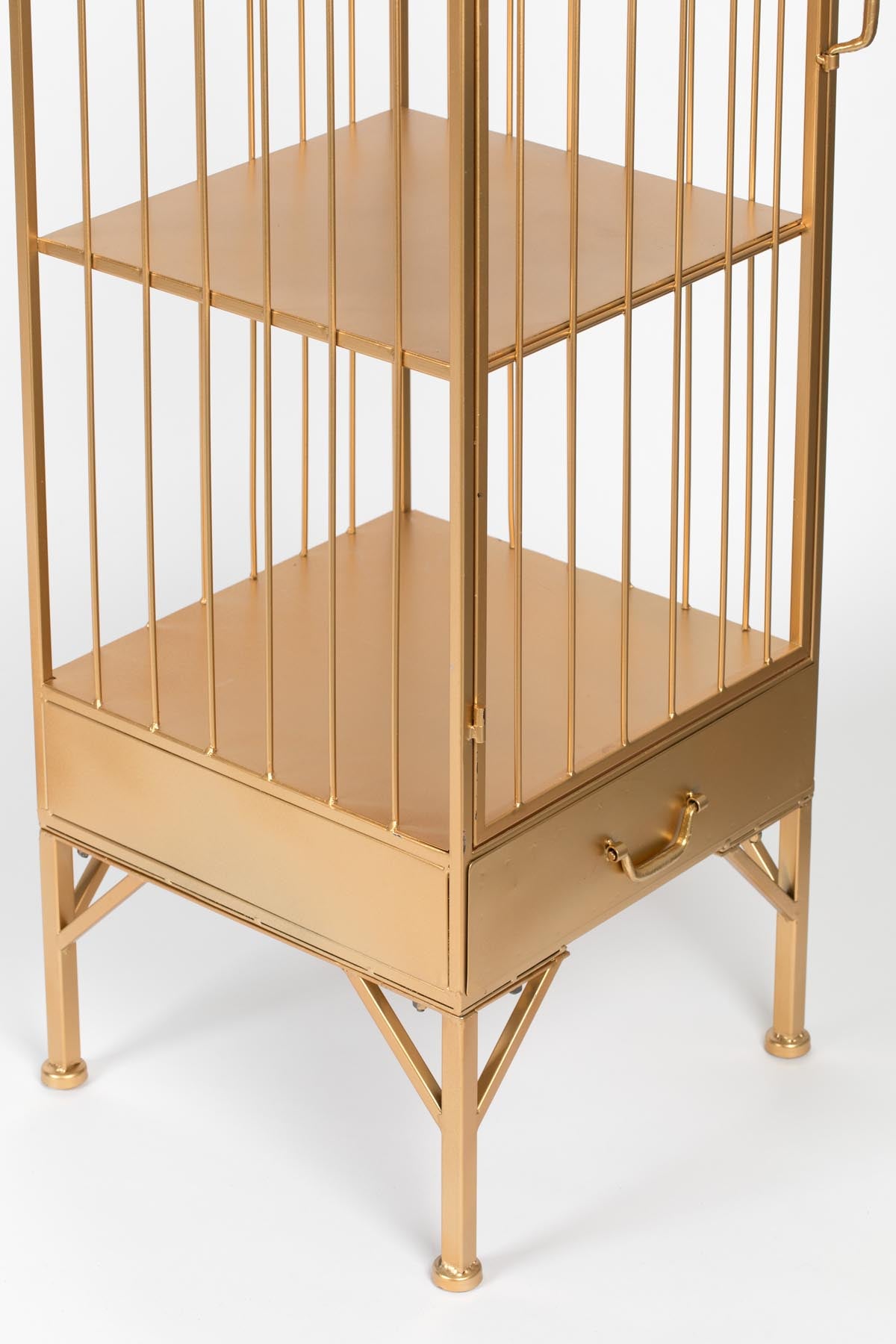 Unlock Me Cabinet in Gold präsentiert im Onlineshop von KAQTU Design AG. Standregal ist von Bold Monkey