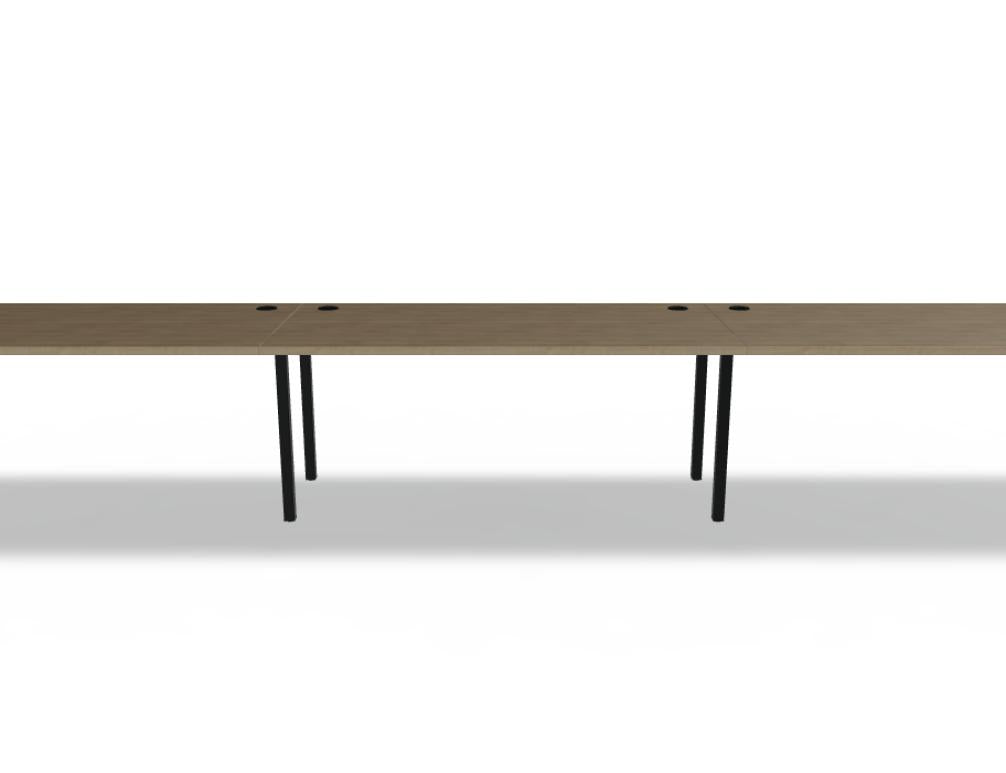 Ogi M BOM04E3 - Schreibtisch in Honigeiche präsentiert im Onlineshop von KAQTU Design AG. Schreibtisch ist von Mdd