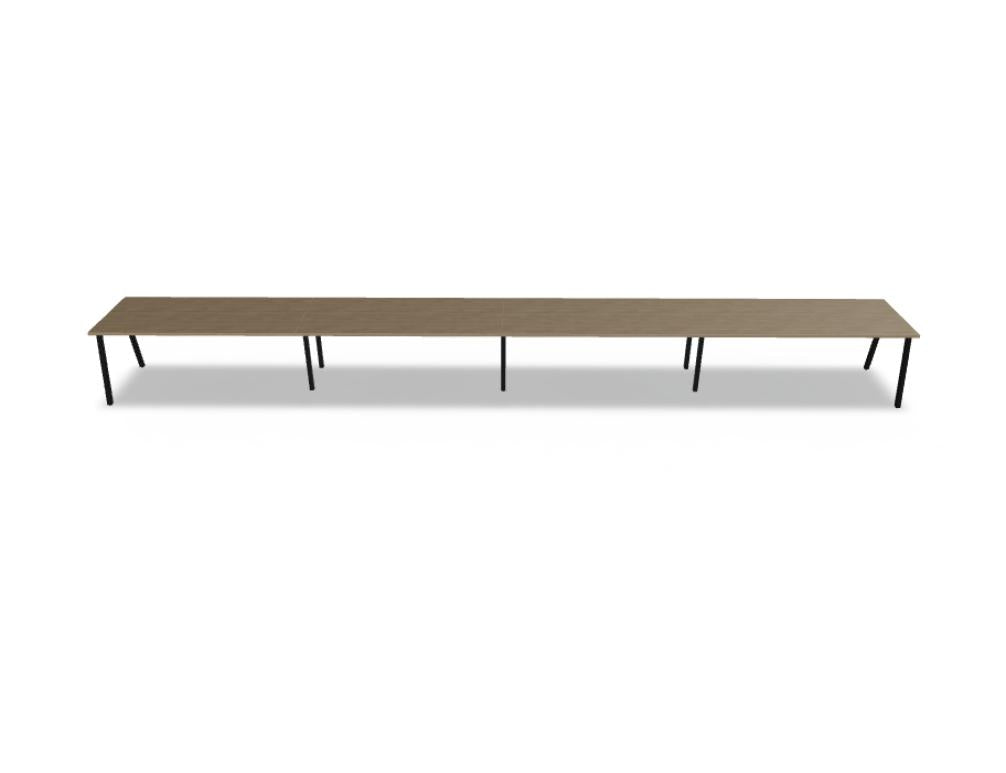 Ogi M BOM05E4 - Schreibtisch in Honigeiche präsentiert im Onlineshop von KAQTU Design AG. Schreibtisch ist von Mdd