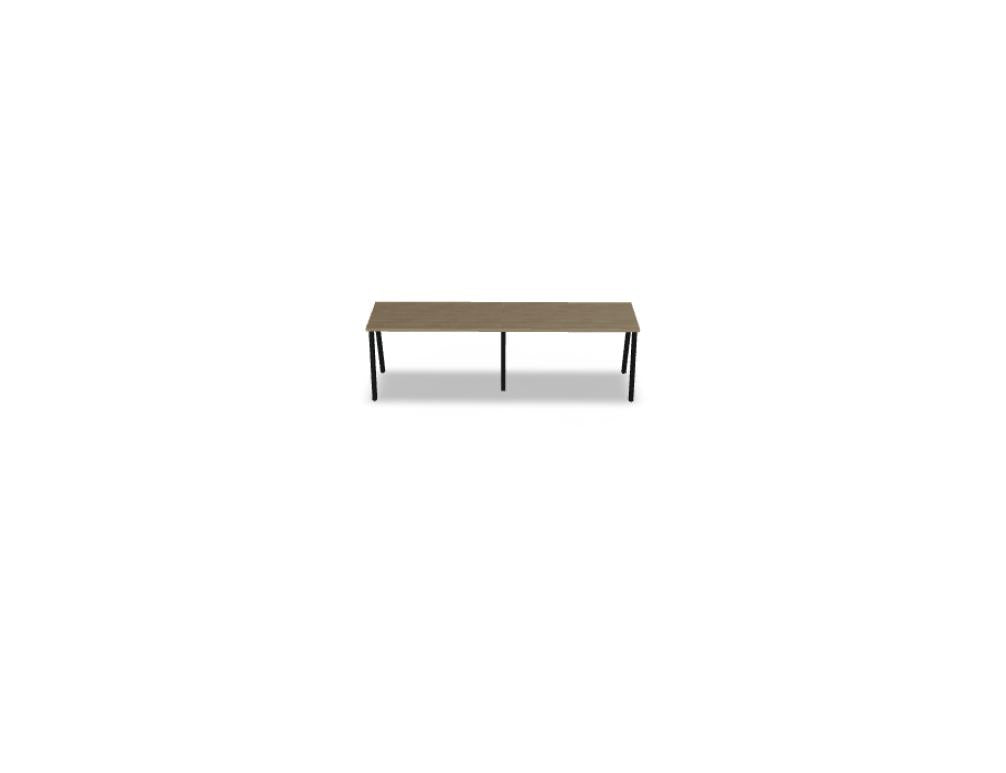 Ogi M BOM12E2 - Schreibtisch in Honigeiche präsentiert im Onlineshop von KAQTU Design AG. Schreibtisch ist von Mdd