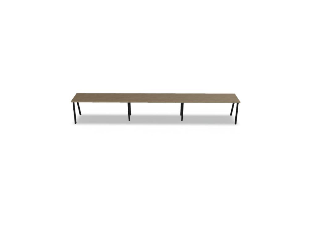 Ogi M BOM16E3 - Schreibtisch in Honigeiche präsentiert im Onlineshop von KAQTU Design AG. Schreibtisch ist von Mdd