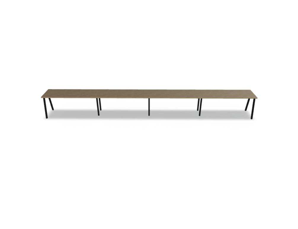 Ogi M BOM16E4 - Schreibtisch in Honigeiche präsentiert im Onlineshop von KAQTU Design AG. Schreibtisch ist von Mdd