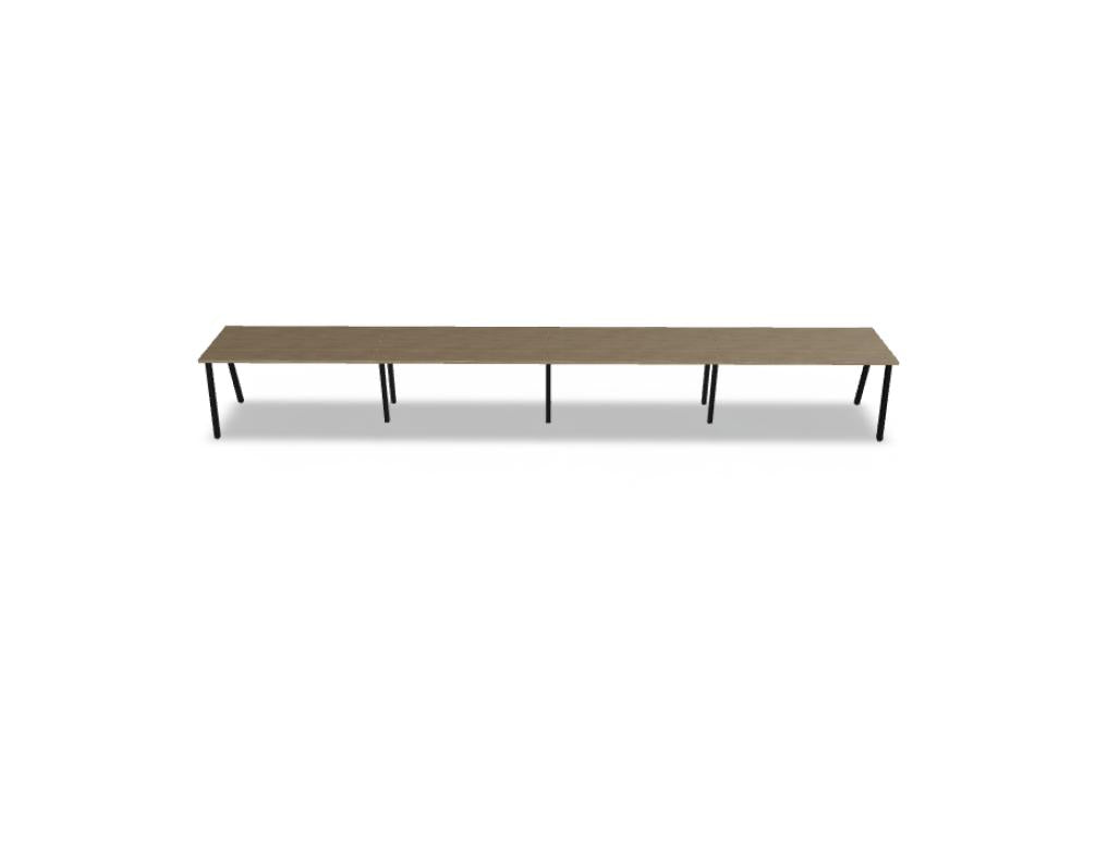 Ogi M BOM24E4 - Schreibtisch in Honigeiche präsentiert im Onlineshop von KAQTU Design AG. Schreibtisch ist von Mdd