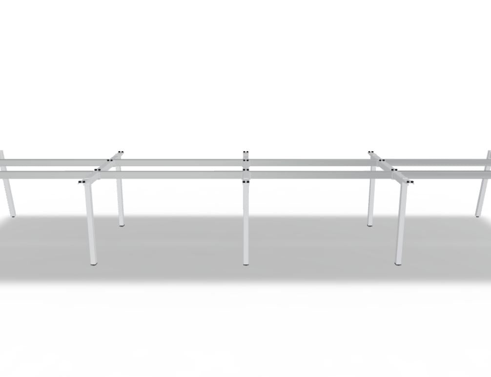 Ogi M Bench BOM32E4 - Doppelschreibtisch in Honigeiche präsentiert im Onlineshop von KAQTU Design AG. Schreibtisch ist von Mdd