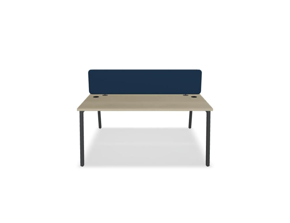 Ogi M Bench BOM34 - Doppelschreibtisch in Honigeiche präsentiert im Onlineshop von KAQTU Design AG. Schreibtisch ist von Mdd