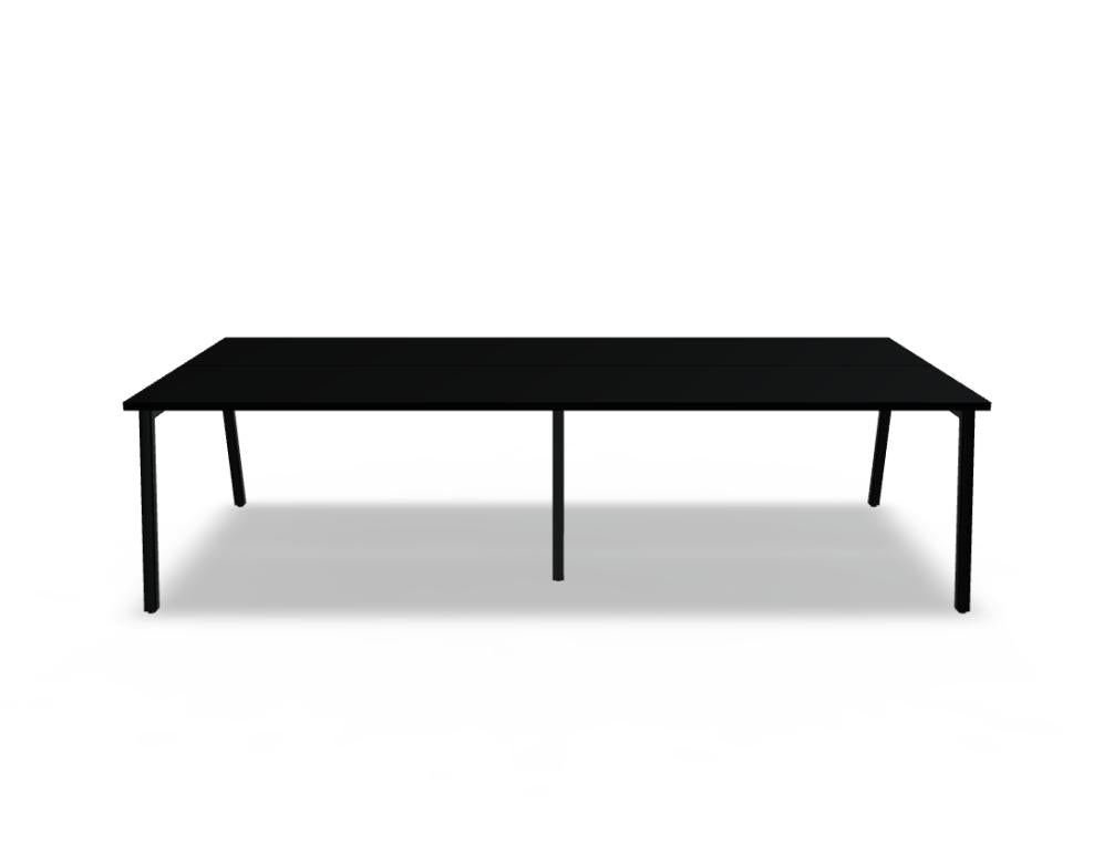 Ogi M Bench BOM54E2 - Doppelschreibtisch in Honigeiche präsentiert im Onlineshop von KAQTU Design AG. Schreibtisch ist von Mdd