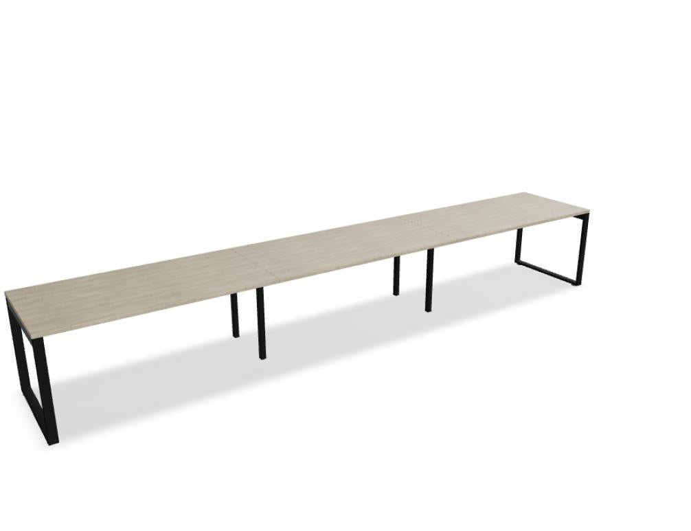 Ogi Q BOQ04E3 - Schreibtisch in Eiche Natur präsentiert im Onlineshop von KAQTU Design AG. Schreibtisch ist von Mdd
