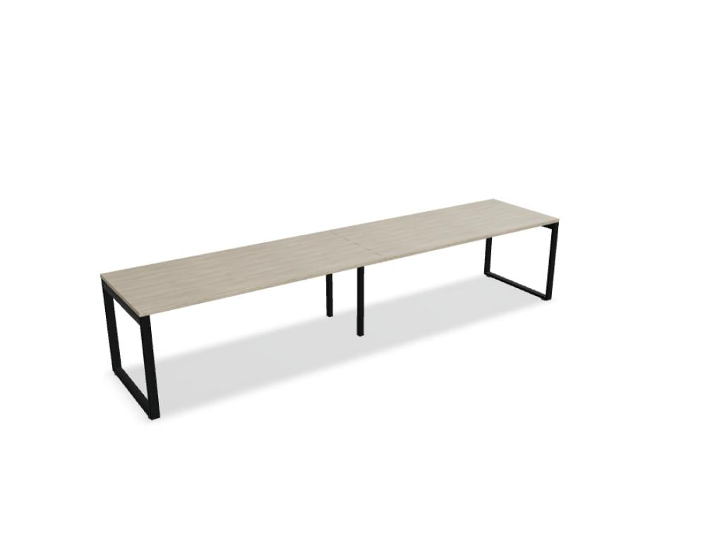 Ogi Q BOQ05E2 - Schreibtisch in Eiche Natur präsentiert im Onlineshop von KAQTU Design AG. Schreibtisch ist von Mdd