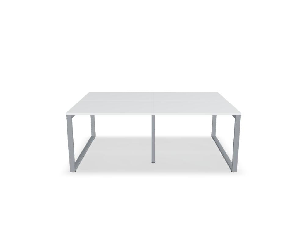 Ogi Q Bench BOQ40E2 - Doppelschreibtisch in Honigeiche präsentiert im Onlineshop von KAQTU Design AG. Schreibtisch ist von Mdd