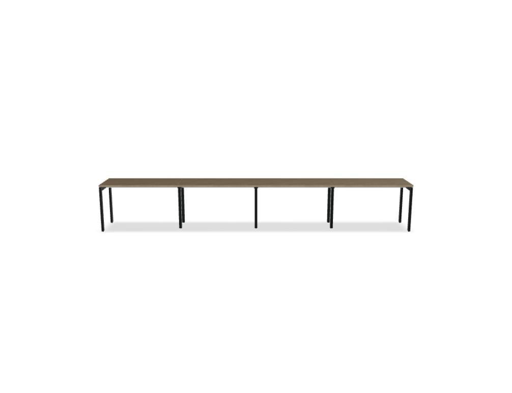 Ogi U BOU12E4 - Schreibtisch in Honigeiche präsentiert im Onlineshop von KAQTU Design AG. Schreibtisch ist von Mdd