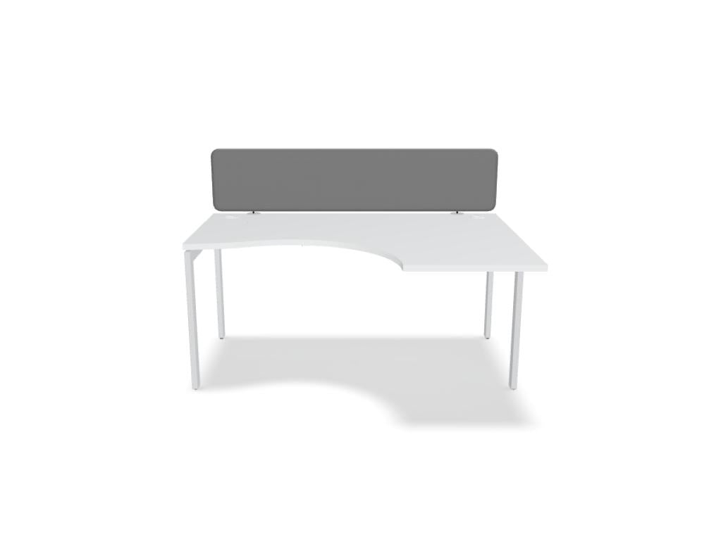 Ogi U BOU24 - Schreibtisch in Honigeiche präsentiert im Onlineshop von KAQTU Design AG. Schreibtisch ist von Mdd