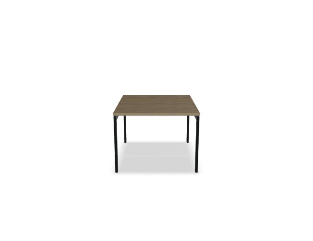 Ogi U Bench BOU50 - Doppelschreibtisch in Honigeiche präsentiert im Onlineshop von KAQTU Design AG. Schreibtisch ist von Mdd