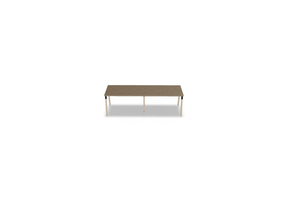 Ogi W BOW02E2 - Schreibtisch in Honigeiche präsentiert im Onlineshop von KAQTU Design AG. Schreibtisch ist von Mdd