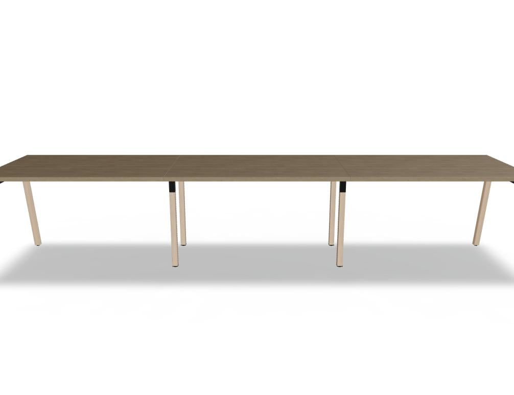 Ogi W BOW02E3 - Schreibtisch in Honigeiche präsentiert im Onlineshop von KAQTU Design AG. Schreibtisch ist von Mdd