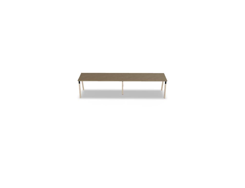 Ogi W BOW26E2 - Schreibtisch in Honigeiche präsentiert im Onlineshop von KAQTU Design AG. Schreibtisch ist von Mdd