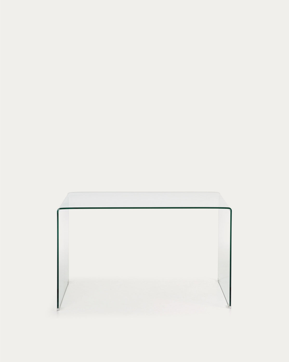 Burano Tisch aus Glas 125 x 70 cm in Transparent präsentiert im Onlineshop von KAQTU Design AG. Esstisch ist von Kave Home
