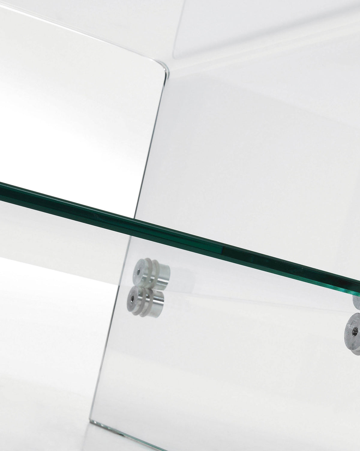 Burano Couchtisch aus Glas 110 x 55 cm in Transparent präsentiert im Onlineshop von KAQTU Design AG. Couchtisch ist von Kave Home
